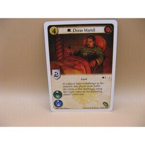 2008 A Game of Thrones Trading Card Game #3 Doran Martell